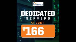 ⚙️ Dedicated Server Hosting in India | Superfast, Secure & Scalable | Hyperscale Servers