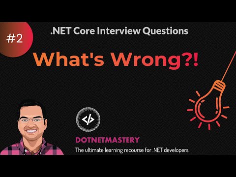 What's Wrong  -  .NET Practical Interview Question #2
