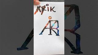 Arik✨ #art #logo #calligraphy #logosign #drawing #logodesignlove #nigils #creative #shorts