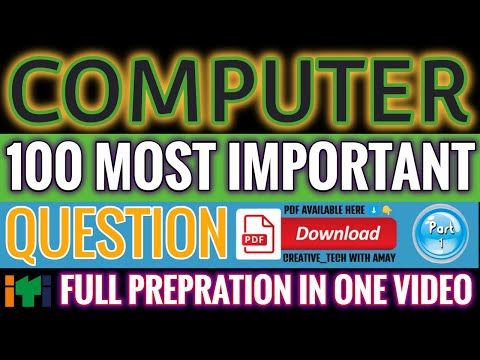 Computer Important Questions Part-1| Computer Gk hindi | For Copa, Dca, SSC, Railway, Police | PC