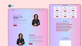 Portfolio Website Using React JS & Tailwind CSS 2025
