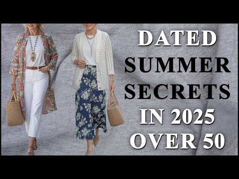 25 Summer Secrets to STOP Listening to in 2025 for Women Over 50! You Look DATED!