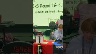 15.42 WCA official solve pr single #scs #shorts