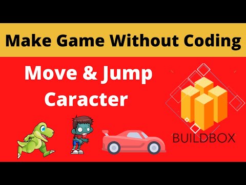 How to Move & Jump Caracter in Buildbox in Hindi and Bangla