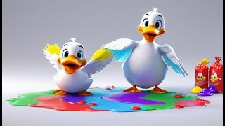 Two Little Ducks Learn to Spell | Fun ABC and Spelling Song for Kids | Learn with Ducks