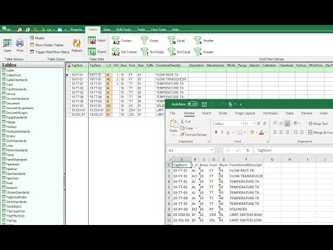 DesSoft 1Des - Importing Tags into the Instrument Index