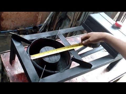 My biggest USED OIL STOVE with 9 inches chamber and 4 inches burner | @ok-ka-brad