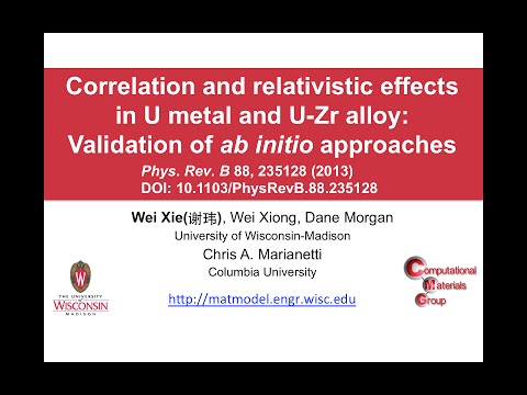 Correlation and Relativistic Effects in U Metal and U-Zr Alloy