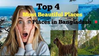 Top 4 Most Beautiful Places in Bangladesh🇧🇩   @documentaryhubstudios
