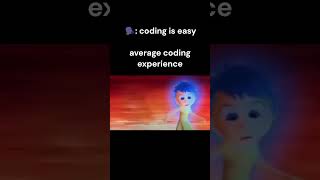 average coding experience 😂😂 #codingmemes #programmingmemes #python #python3 #cpp #java #codes