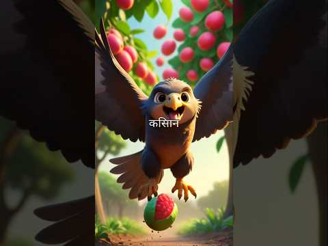 मोर ने की  बाज से  लड़ाई 😱#trending #farming #egale #peacock #kukufm #poketfm #india #trending