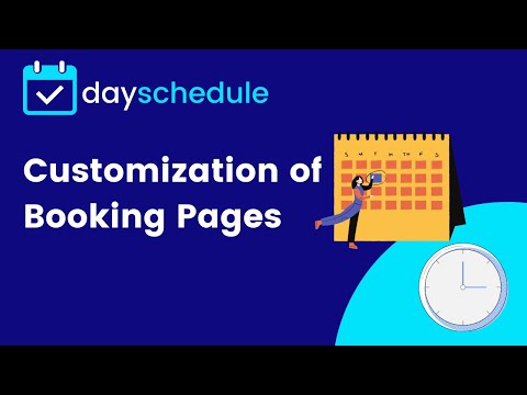 How to customize your appointment scheduler page