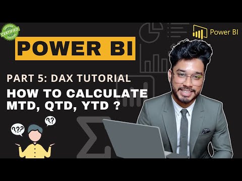 How to Calculate MTD, QTD, YTD in Power BI: A Complete Guide with Examples