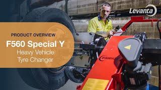 F560 Special Y Heavy Vehicle Tyre Changer | Levanta
