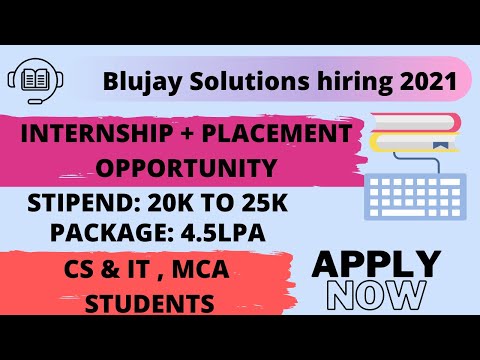 BluJay Solutions | Off Campus Hiring 2021 | CTC: 4.5LPA | Latest job 2021