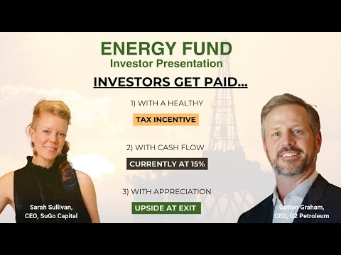 Reduce Your W2 Income: Investor Presentation