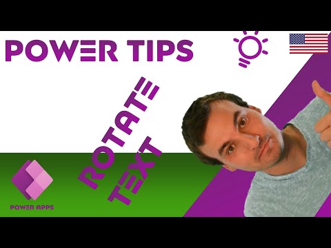 [PowerApps QuickTips] Vertical Text