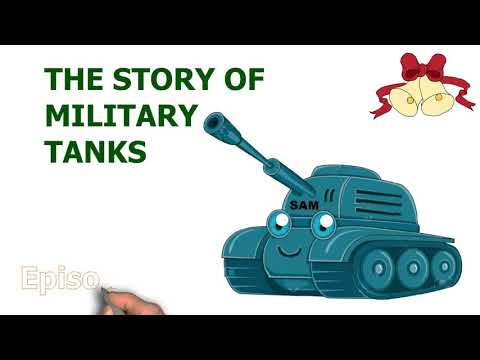 The Story of Military Tanks || Tech Stories for Kids