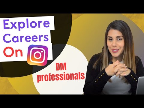 EXPLORING NEW CAREERS IN 2021 | BY DMing PROFESSIONALS!!