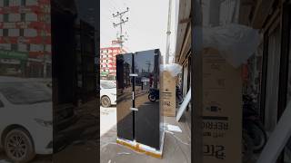 New Eco+ butterfly double door fridge arrived #butterfly #ecoplus #sidebyside #doubledoor
