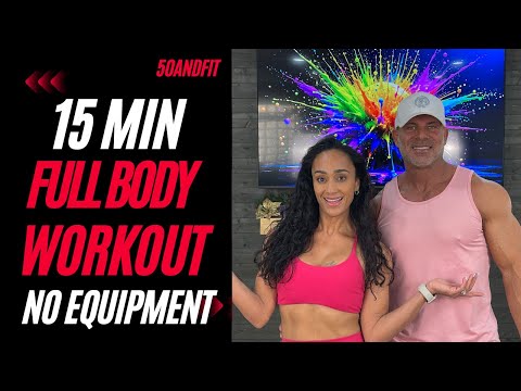 15 MIN Full Body Workout at Home (No Equipment) No Repeat Exercises (All Levels)