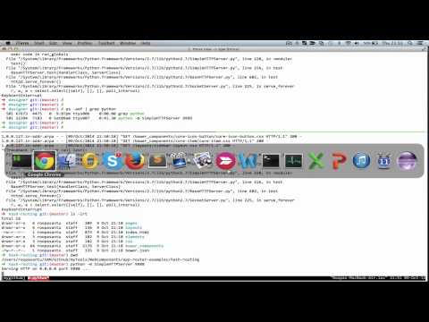 Polymer & Web Components - Demo of app-router Custom Element