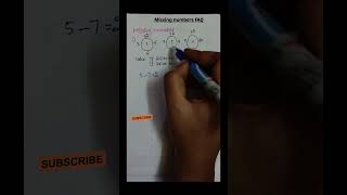 Missing numbers pattern 1#shorts #missingnumbertricks