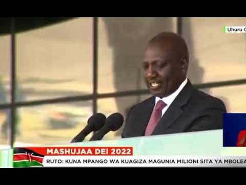 Hustle fund on your way,President  Ruto fixes this nation, high cost of living is coming to an end