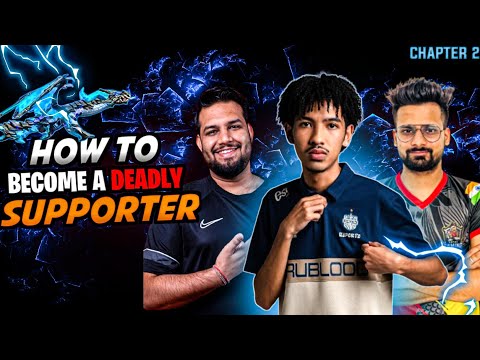 HOW TO BECOME PERFECT SUPPORTER IN FREE FIRE TOURNAMENTS 🔥 [ CH-2]