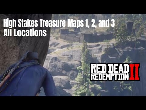 High Stakes Treasure Maps 1-3 Walkthrough | Red Dead Redemption 2