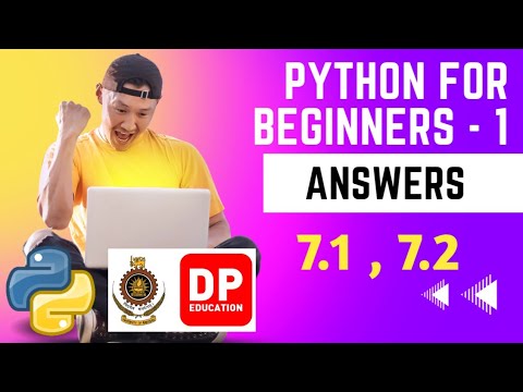 Answers for 'Assignment: Programming a Calculator' | 7.1, 7.2 | Python for beginners - 1
