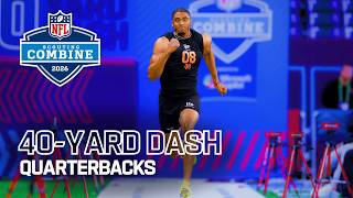 Quarterbacks Run the 40-Yard Dash at 2026 NFL Combine