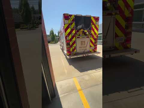 Staffed by our paid on call firefighters. #firetrucks #fireengine #engine1 #truck #firechiefonabike