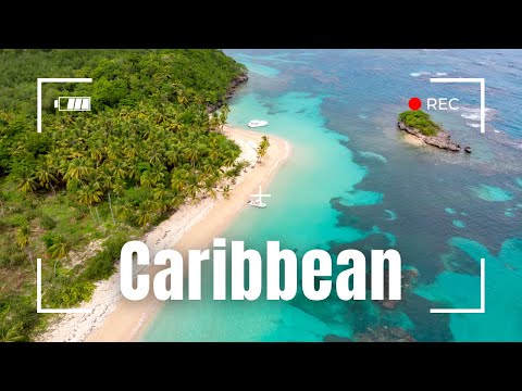 Flying from Antigua to Jamaica: View from Above