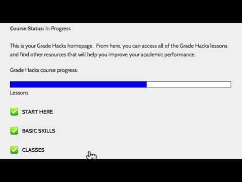 Study Skills Screencast - Start Here