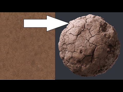 How to bake Normal map using simple texture in blender | create PBR textures in blender