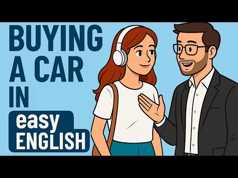 40 Native Phrases vs Learner English | Buying a car in easy English | Daily English Conversation
