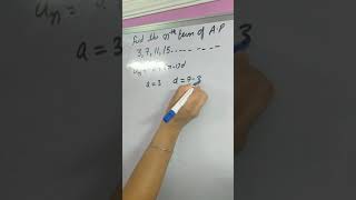 find the nth term of A.P 3,7,11,15...........                      1.6M