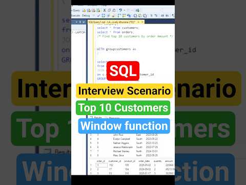 SQL Interview Questions you must know before interview