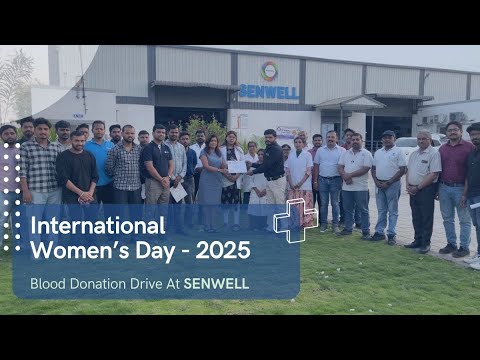 Blood Donation Drive at Senwell | Women's Day | 8th March | Senwell Group | Senwell Exports