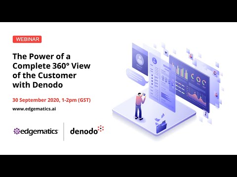 Webinar The Power Of A Complete 360°View Of The Customer With Denodo and Edgematics