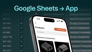 Google Sheets to App in Minutes | Glide Tutorial