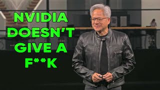 Lies and Manipulation: NVIDIA Doesn’t Give a F**k.