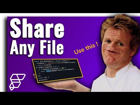 How To Download & Share Media Files With Other Apps On FlutterFlow The Easy Way!