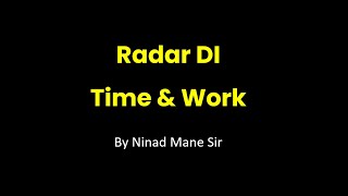 Radar DI 2 - Time & Work