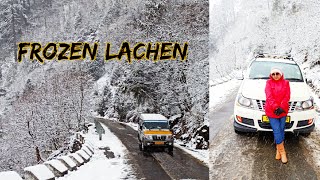 Lachen sikkim Travel Guide | Gangtok To Lachen road trip| Lachen Snowfall | Lachen In Winter