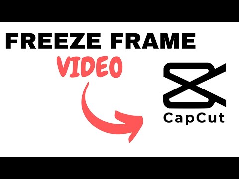 How to FREEZE Frame or PAUSE Video in Capcut PC