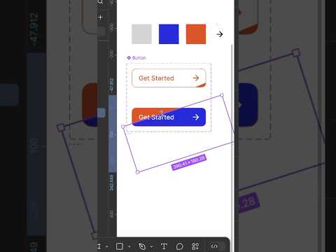 Create Interactive Buttons in Figma: Quick & Easy Tutorial #figmatutorial