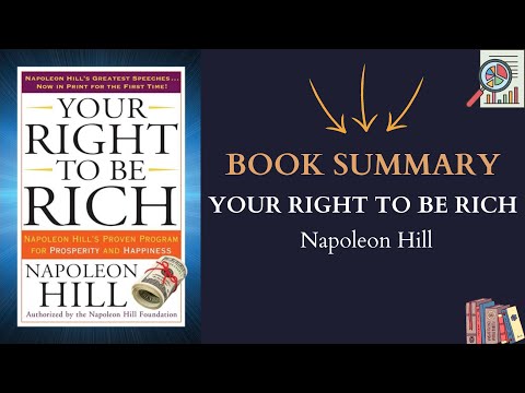 Book Summary Your Right To Be Rich by Napoleon Hill