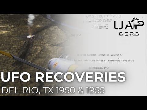 The 1950s Del Rio, Texas UFO Crashes